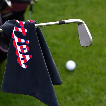 Titties Golf Towel – Funny Golf Towel for Bags, Funny Gift Microfiber Golf Bag Towel, USA Parody, Golf Accessories for Men, Bag Accessories