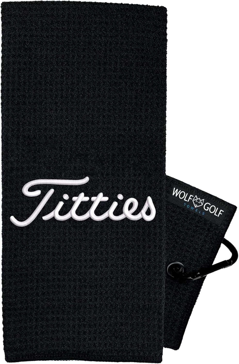 Funny Golf Towel | Embroidered in USA | Golf Accessories for Men or Women
