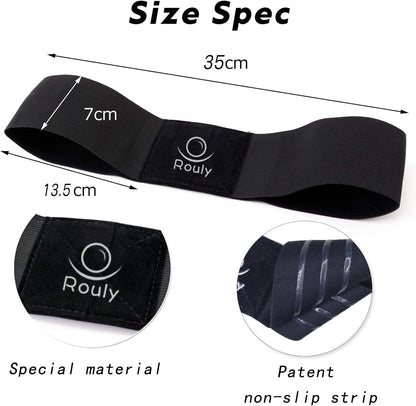 Golf Swing Trainer Aid,Swing Correcting Arm Band, Swing Easy Black