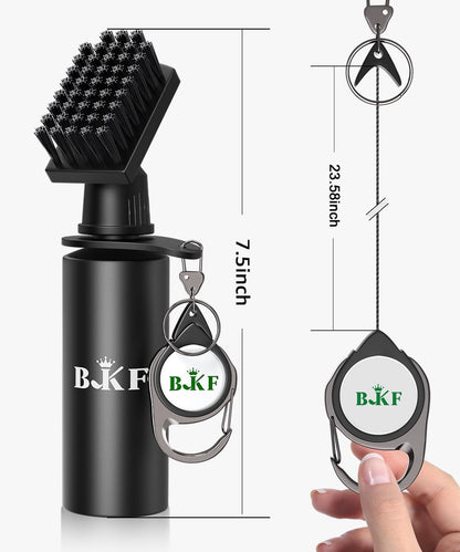 Golf Club Cleaner Brush Golf Water Brush 4Oz Water Washer Scrub Cool Golf Gadget Golf Items Essentials Golf Accessories Unique Golf Gifts for Men